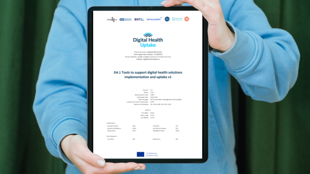 Tools to support digital health solutions implementation and uptake