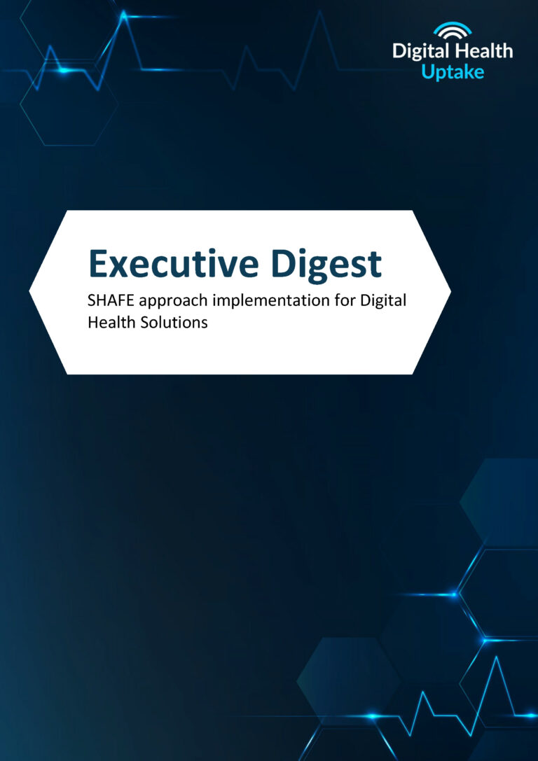 DHU Executive Digest SHAFE Approach cover