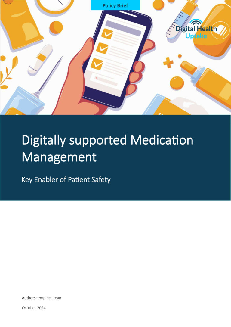 Policy Brief 9 Digital Medication Management cover